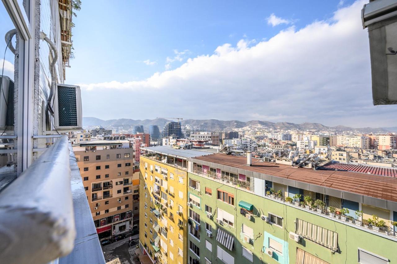 Miku Apartments-Luxury City View At Wilson Square Tirana Exterior photo